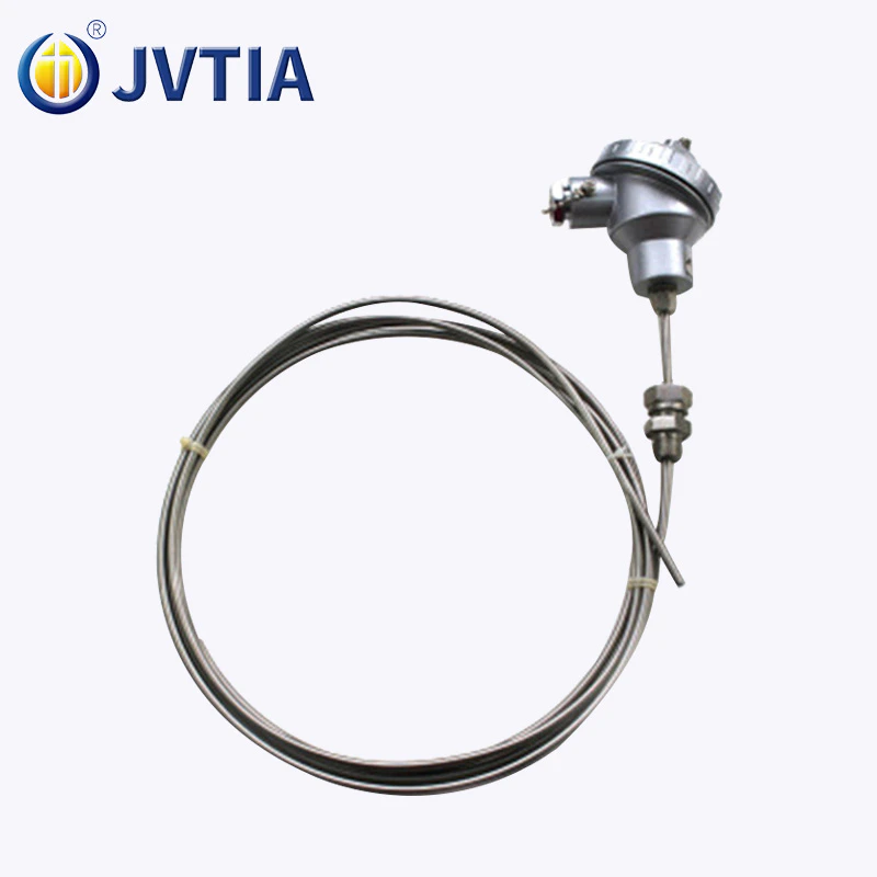 Adjustable Depth Armored Thermocouples