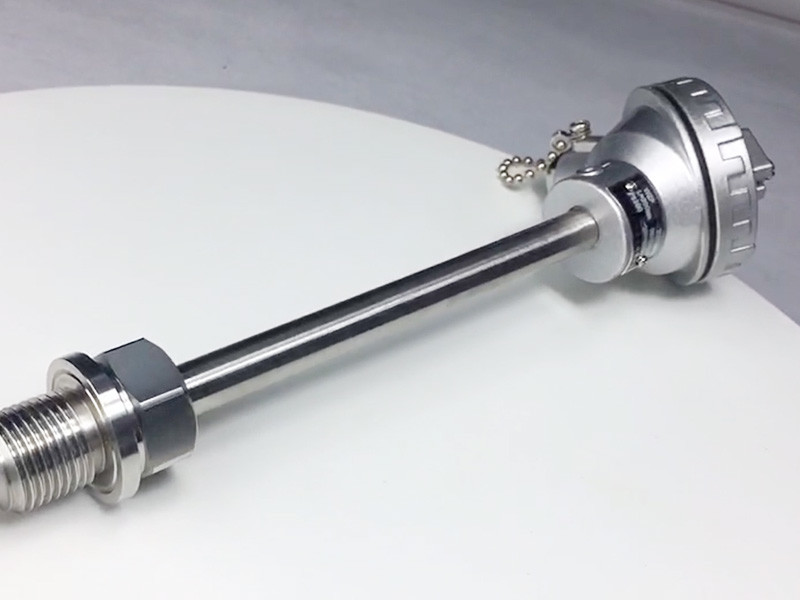 PT100 6mm Diameter Probe Customized Length Thermal Resistance