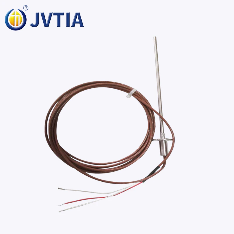 J Type Customized Probe J Type Thermocouple With Little Flange