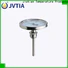 Top dial thermometer with probe for temperature measurement and control