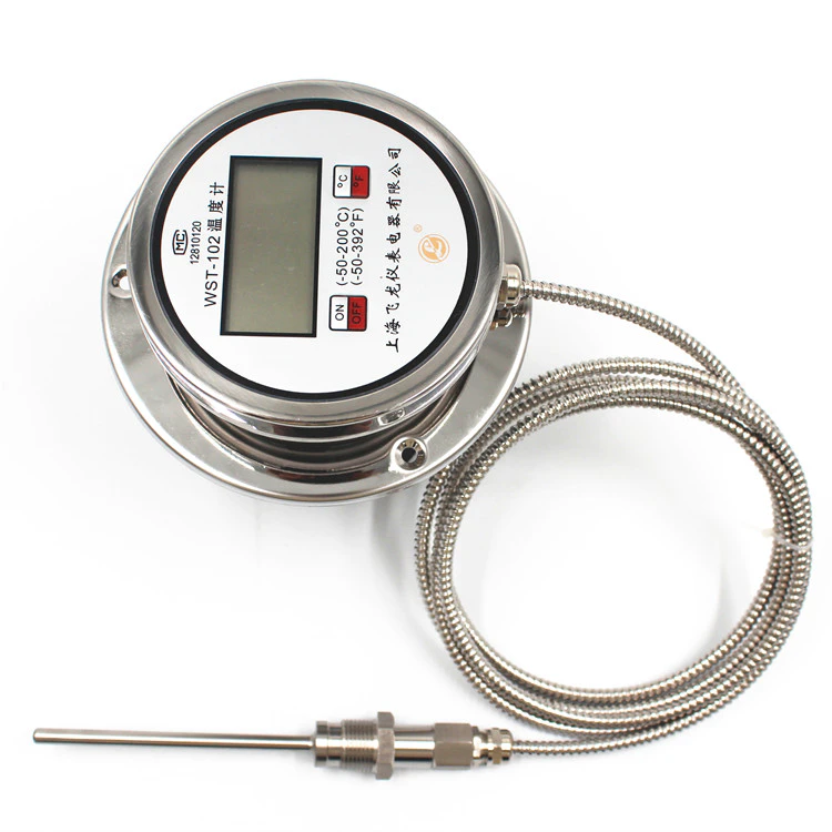Feilong Factory Cheap Price Digital Bimetal Thermometer Industrial Use Bimetallic Thermometer Biematl Thermometer
