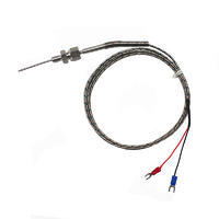 K type stainless steel thermocouple pointer diameter 2 * 75mm * M8 thread