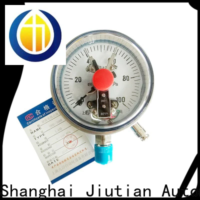 JVTIA durable pressure gauge manufacturer for temperature measurement and control