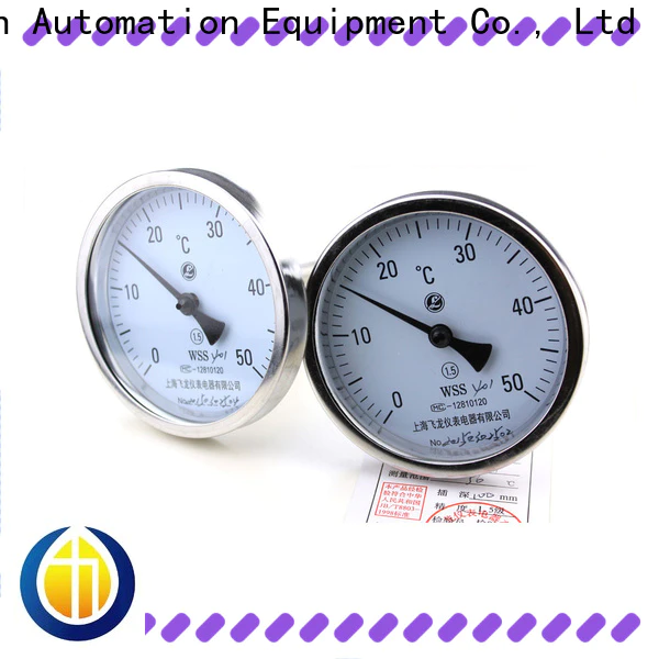JVTIA Custom bimetal thermometer manufacturer for temperature compensation