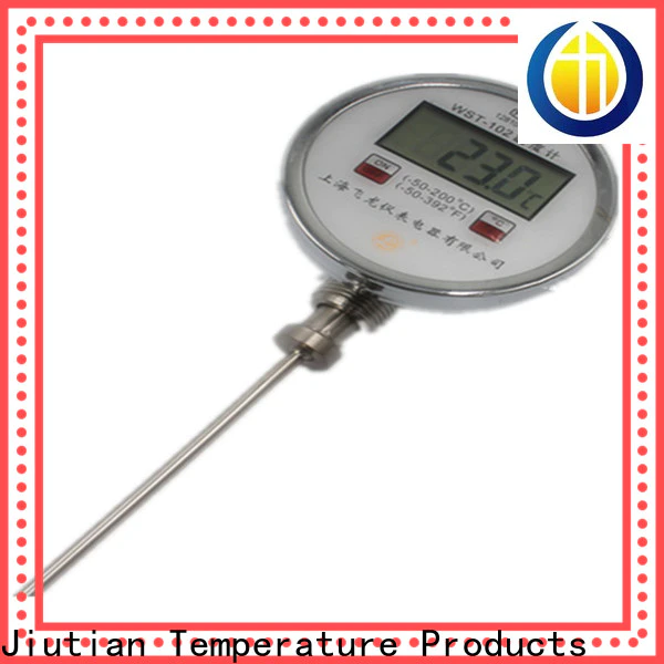 JVTIA professional bimetal thermometer supplier for temperature compensation
