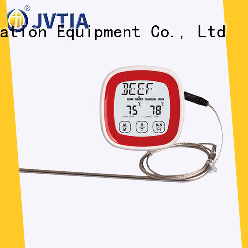 JVTIA dial probe thermometer marketing for temperature compensation
