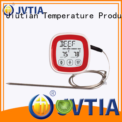 JVTIA dial probe thermometer marketing for temperature compensation