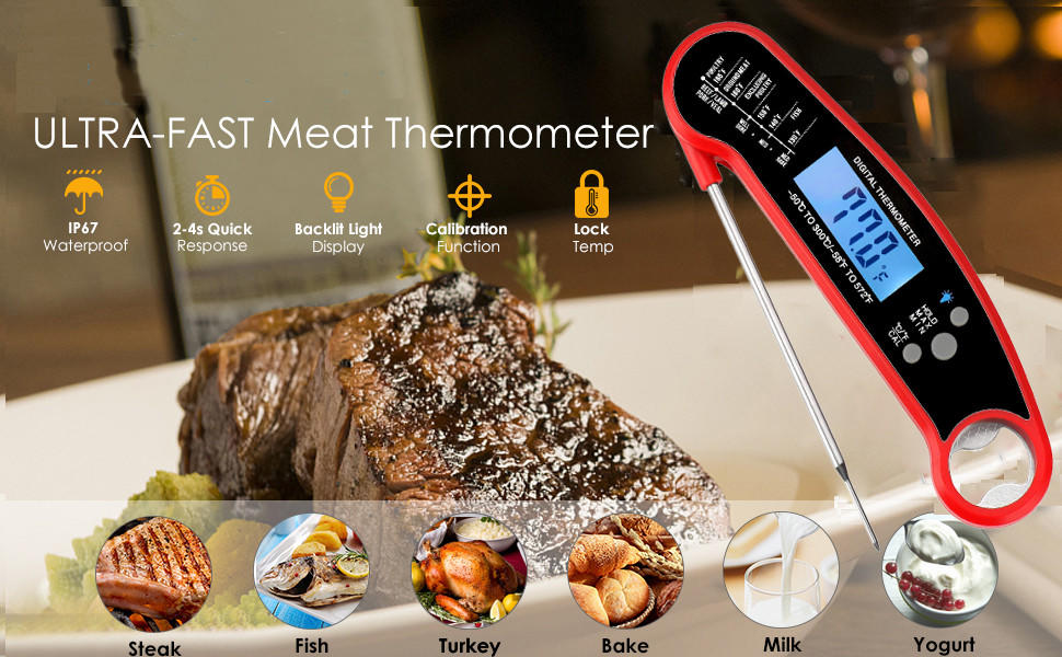 JVTIA dial probe thermometer for manufacturer for temperature measurement and control-1